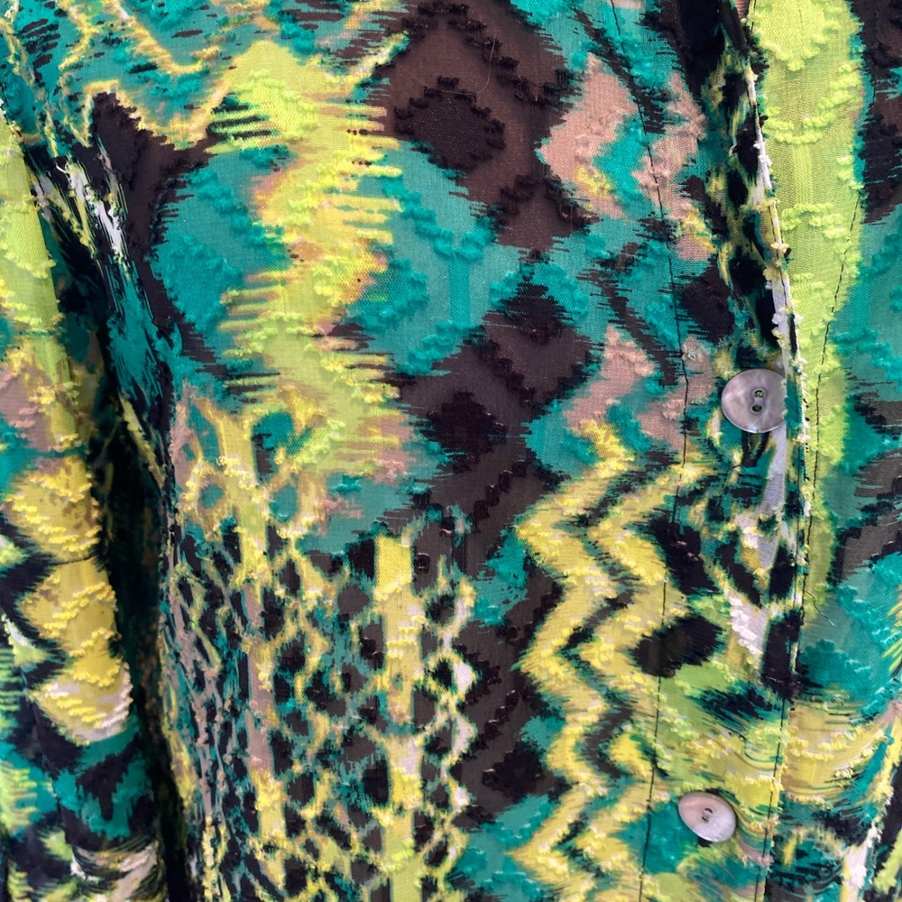 Ruby Rd.Fun Print Blouse - Picture 4 of 5